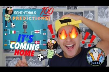 ENGLAND IS THROUGH, SPAIN BARELY WINS ON PENALTIES, AND ITALY COOKING IT UP LIKE PASTA!