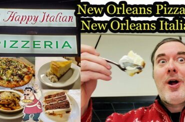 New Orleans Travel Vlog: Happy Italian for New Orleans Pizza & New Orleans Italian Restaurant Review