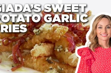 Giada De Laurentiis' Sweet Potato Garlic Fries | Giada At Home | Food Network