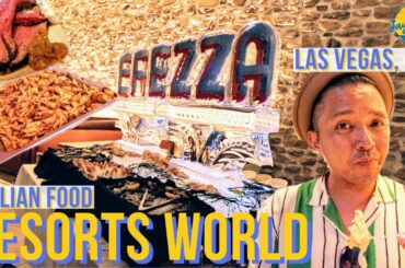 Resorts World Las Vegas Fine Dining ITALIAN FOOD RESTAURANT!