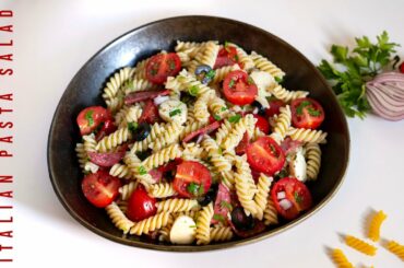 Pasta salad, recipes with italian dressing.