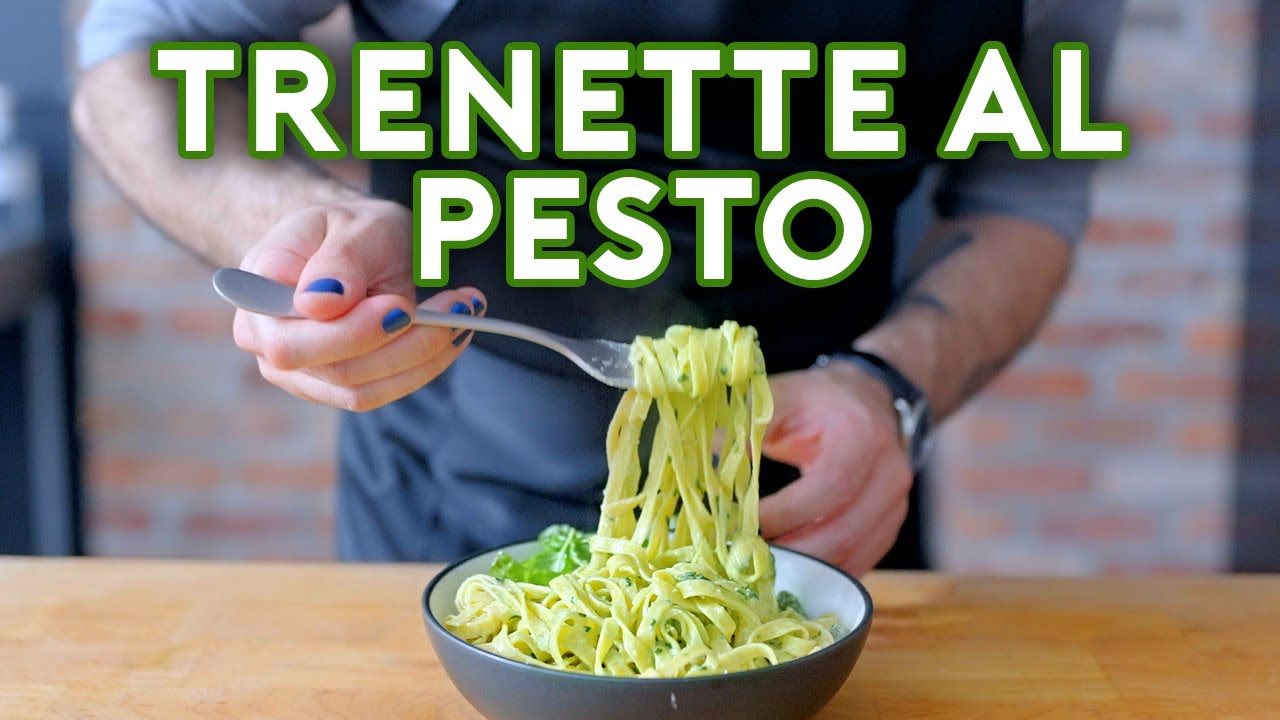 Binging with Babish: Trenette Al Pesto from Luca Binging with Babish: Trenette Al Pesto from Luca