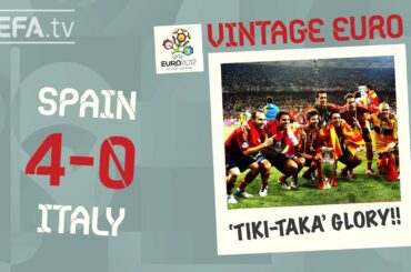 SPAIN 4-0 ITALY, EURO 2012 | VINTAGE EURO