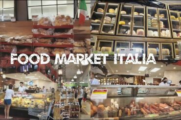 First time to European Food Market | ITALIA | Italy Food Shopping | Aesthetic Vlog Canada
