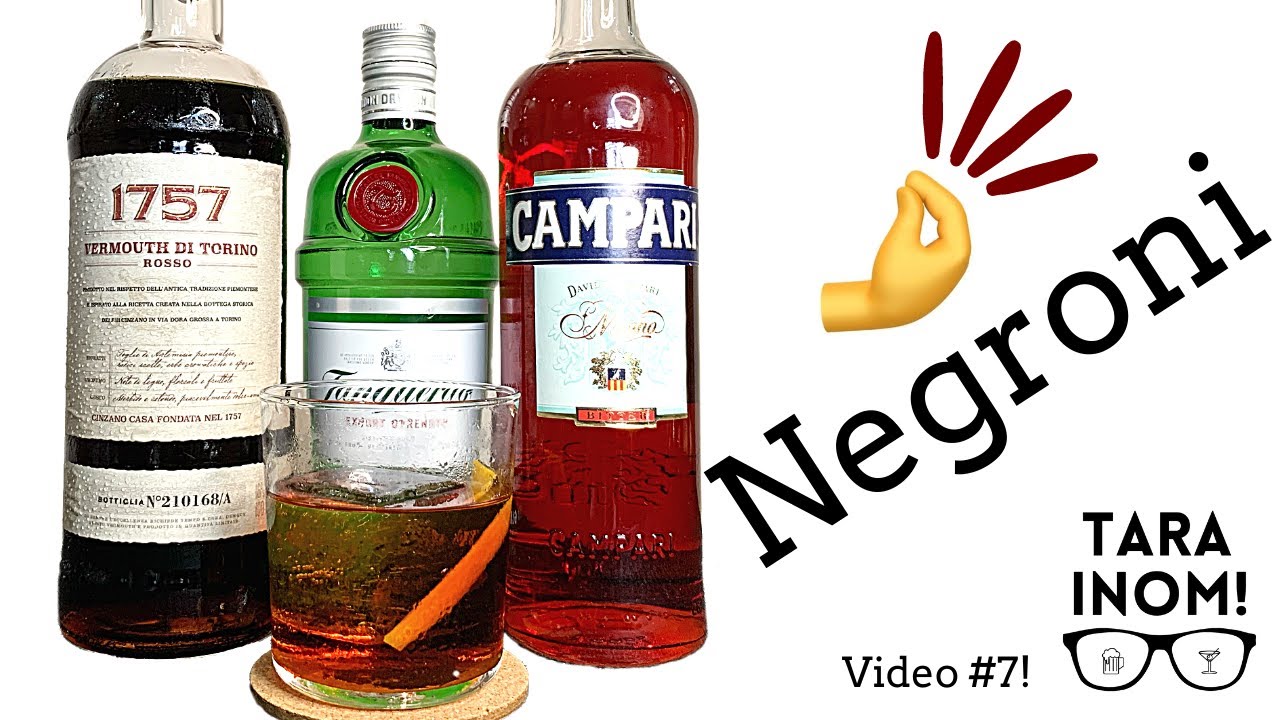 How to make NEGRONI? | Tara inom! | The best ITALIAN cocktail How to make NEGRONI? | Tara inom! | The best ITALIAN cocktail