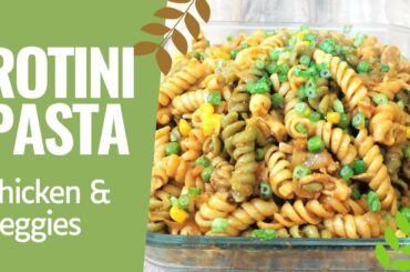 Rotini Pasta with Chicken & Vegetables II Quick & Easy Italian Pasta Recipe for Beginners