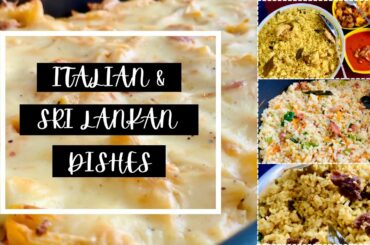 Vlog | Amazing Sri Lankan & Italian | FOOD