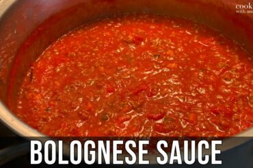 Ragu alla Bolognese | How to Make Italian Bolognese Sauce | Bolognese w/EXTRA VEGGIES & TOMATOES!