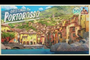 Luca Ambient Music | PIXAR | Relax, Study and Sleep or Cook in Portorosso with Italian Classics!