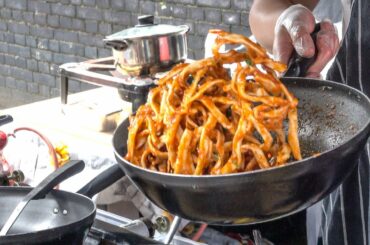 Italian Fresh Italian Pasta on the Road. London Street Food