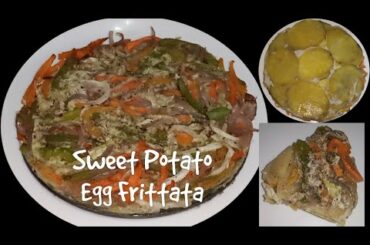 Sweet Potato Egg Frittata || Italian breakfast recipe