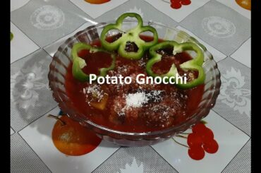 Potato Gnocchi With Tomato Gravy Recipe | Italian Dish