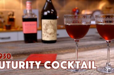 1950s Futurity Cocktail Recipe - Cocktails After Dark - Glen And Friends Cooking