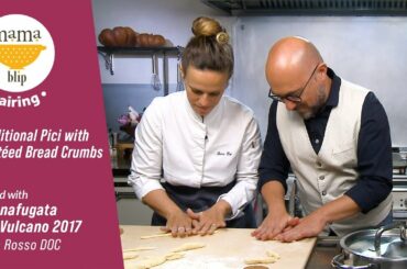 15 Minute Italian Dinner Recipe | Traditional Pici paired with a Donnafugata, Sul Vulcano