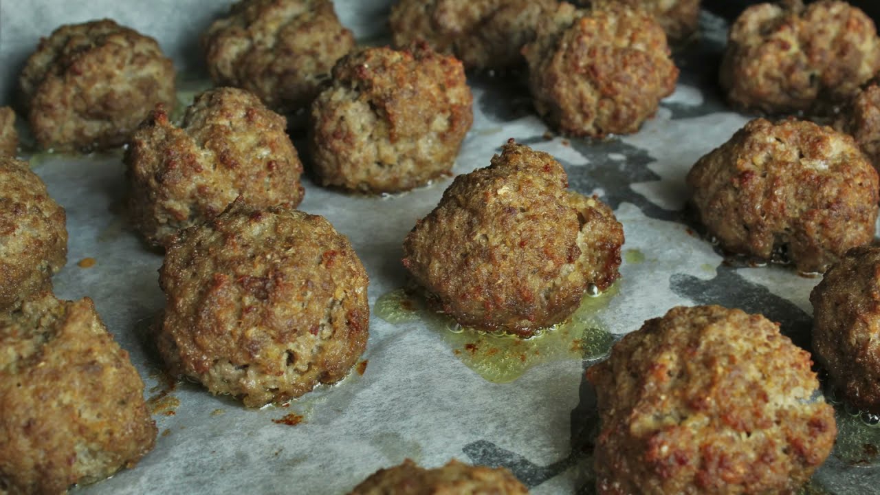 Baked Italian Meatballs with Potatos Baked Italian Meatballs with Potatos