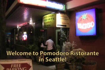 Pomodoro Ristorante ~ Seattle Italian and Spanish Restaurant with Late-Night Dining