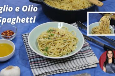 Aglio e Olio Spaghetti Pasta|Veg Spaghetti Recipe|Authentic Italian Pasta Recipe Ruchika's Good Food