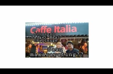 ITALIAN RESTAURANT! | SIMPLE FOOD AND LOW BADGET FOR SIMPLE BIRTHDAY CELEBRATION! | CAFFEY ITALIA