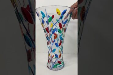 Flowervine Large Tulip Vase  - Made in Italy - My Italian Decor