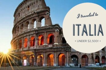 ITALY IS OPEN! | HOW I TRAVELED TO ITALY FOR $2500! | Italy Vlog