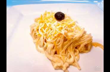 Easy Thick and Creamy Homemade Delicious Fettuccine Alfredo | Cooking Italian Pasta with Aliza