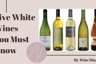 5 WHITE WINES YOU MUST KNOW