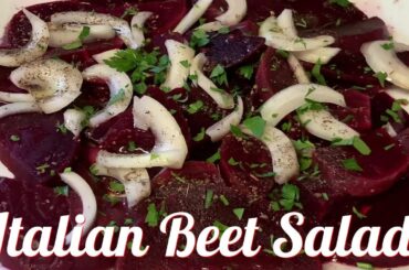 How to Make Italian Beet Salad