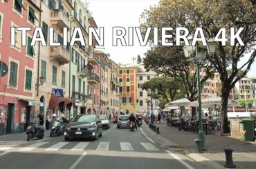 Italian Riviera 4K - Yachts & Seaside Resorts - Scenic Drive