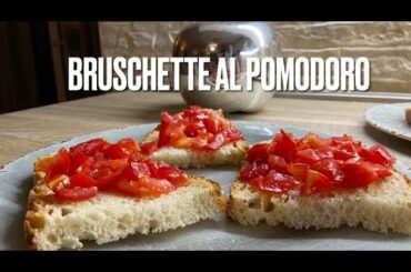 How to make Italian BRUSCHETTE : recipe/ricetta da Cecilia and Elisa Mengarini