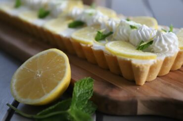 No Bake Lemon Tart Cake Recipe - Heghineh Cooking Show