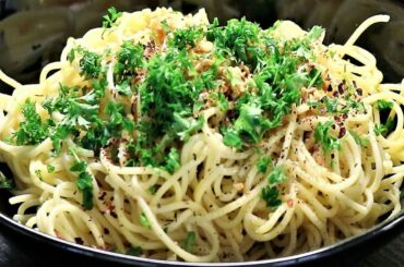 Spaghetti Aglio e Olio Authentic Italian Recipe