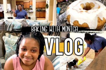BAKING WITH MONICA + COOKING DINNER + HANGING OUT WITH JAYDEN & MAXX