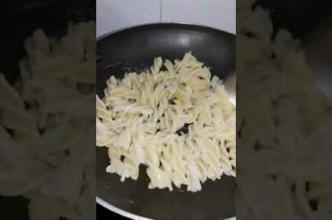 Italian Creamy Pasta without cheese without vegetables very easy and simple recipe #shorts