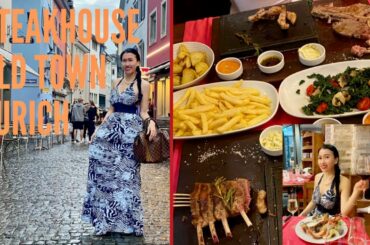 FOOD AND WINE LOVERS / STEAKHOUSE OLD TOWN ZURICH / CELEBRATION / STEAKSTONE / HOT STONE COOKING