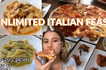 UNLIMITED Italian FEAST - Budget Friendly (Wings x Pasta x  Pizza)
