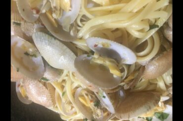 SPAGHETTI with CLAMS/Italian dishes#LonedaViray