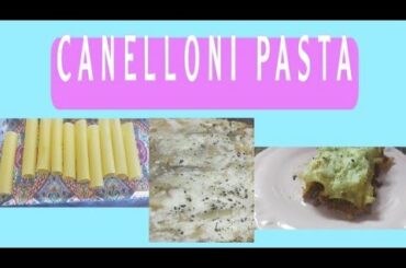 My own recipe how to make Canelloni Pasta ala Italian Mimies_Kitchen