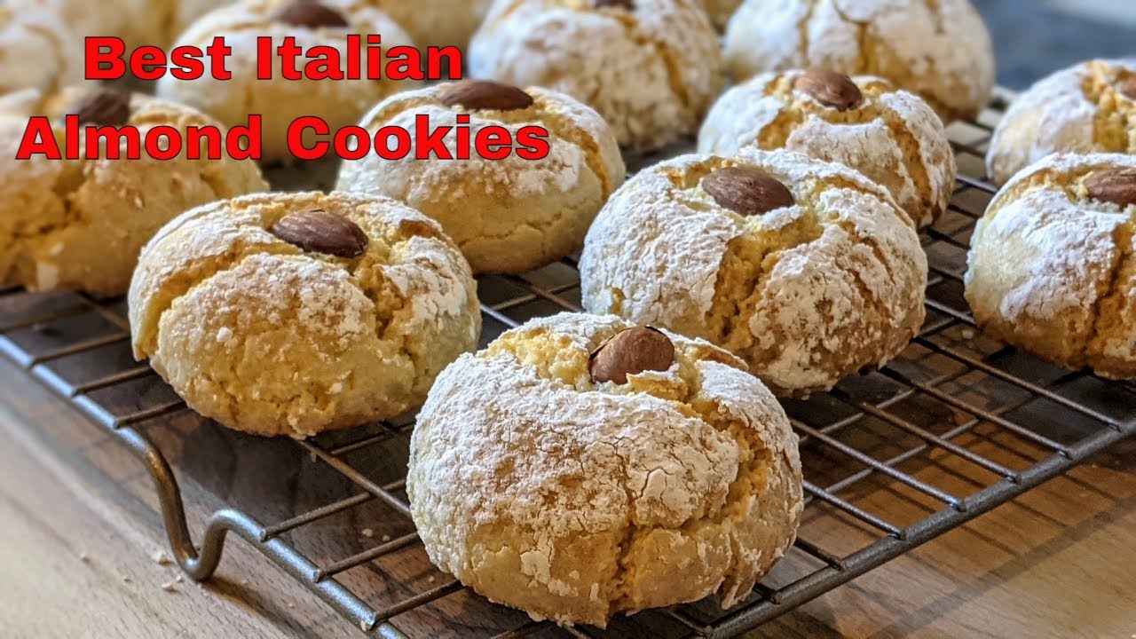 Easy Italian Almond Cookies Recipe with Lemon Zest Easy Italian Almond Cookies Recipe with Lemon Zest