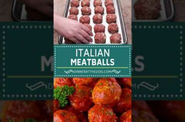 Italian meatballs ll Amazing food recipes ll Amazing paper craft ideas and video...#shorts