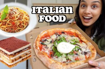 i only ate ITALIAN FOOD for 24 hours | clickfortaz