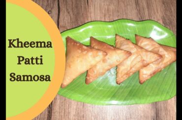 Chicken Kheema Samosa | How to make Chicken Samosa |Chicken Samosa Recipe at home |The Food Factory|