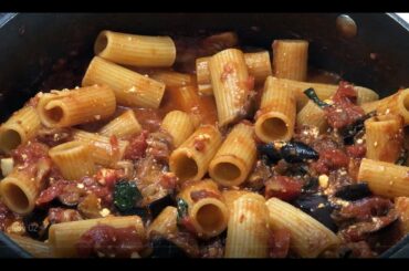 Pasta alla Norma - An iconic Sicilian recipe - Mouth watering !