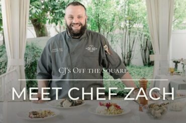 Meet Chef Zach Sass, Executive Chef for CJ's Off the Square