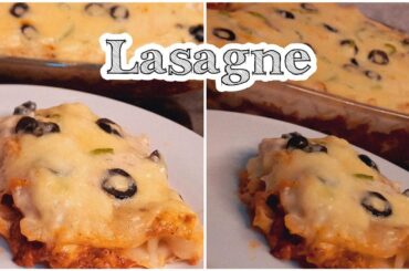 Lasagne | Italian Mutton Lasagne Recipe by Mehreen Diaries!!
