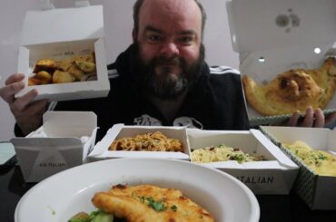 Ask Italian mukbang with carbonara bolognese and others