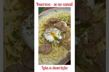 Truffle Cacio e Pepe - Italian Food - The Last Cook #Shorts