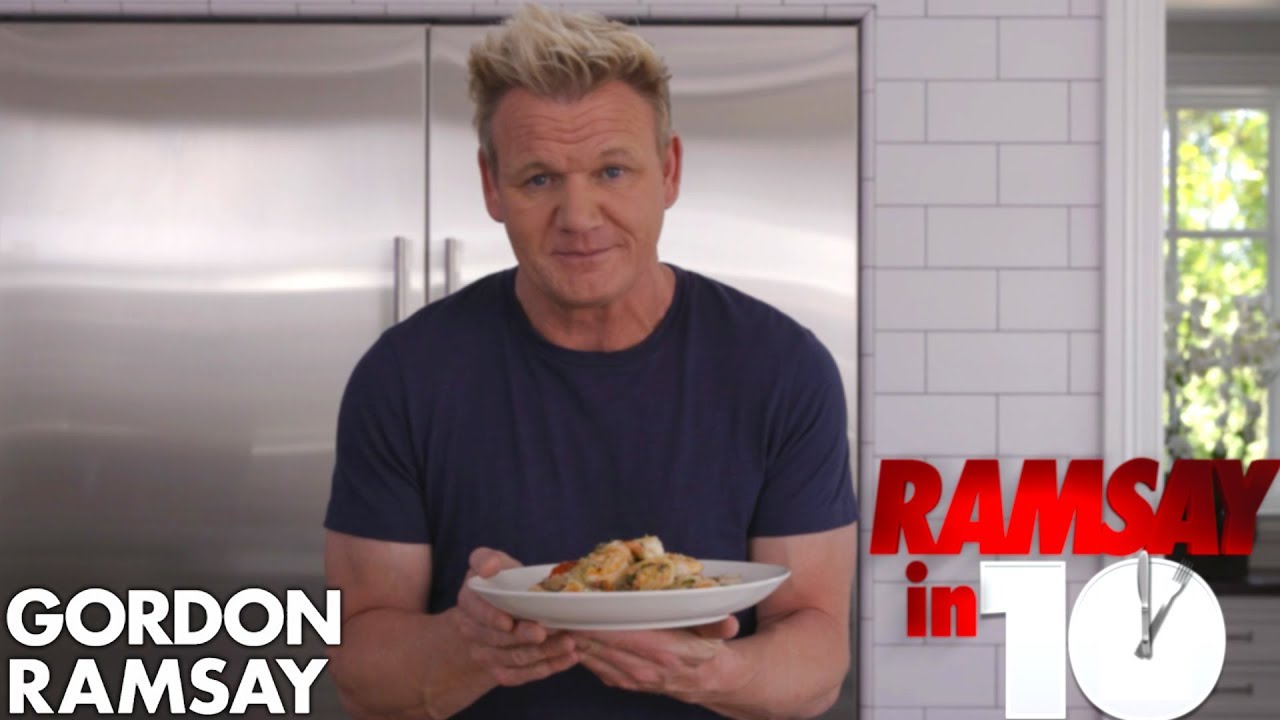 Gordon Ramsay Cooks Shrimp Scampi In Just 10 Minutes | Ramsay in 10 Gordon Ramsay Cooks Shrimp Scampi In Just 10 Minutes | Ramsay in 10