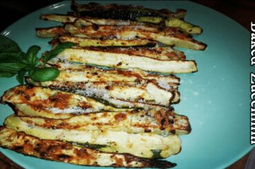 How To Bake Parmesan Spicy Zucchini // Bake By Pedro Family // Italian Food