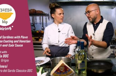 15 Minute Italian Dinner Recipe | Grilled Sardines with Piave Cheese - Garda and Valtenesi