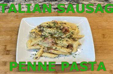 Italian Sausage Penne Pasta #Italian #sausage #penne #pasta